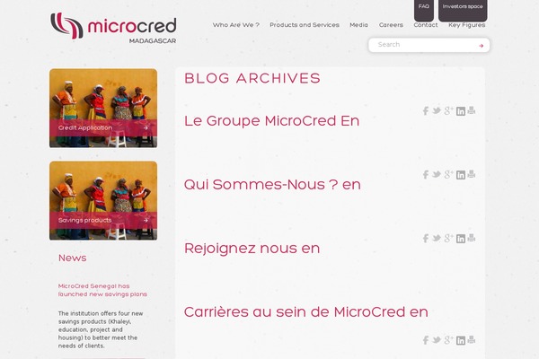 microcred.mg site used Madagascar