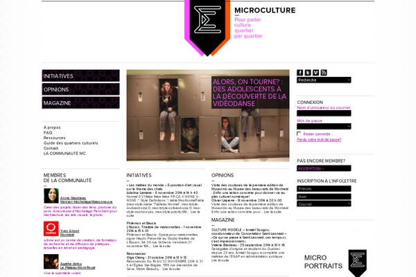 microculture.ca site used Micro-culture