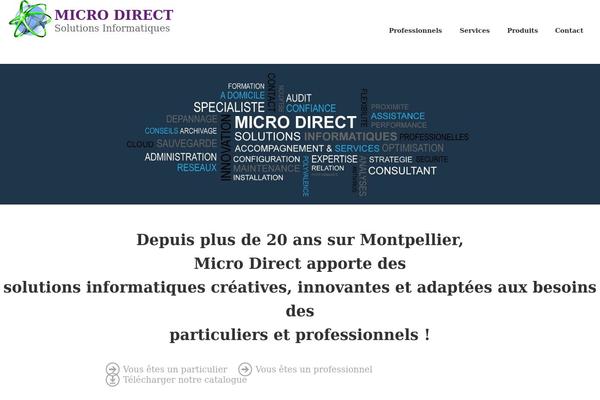 microdirect.fr site used Twentythirteen-microdirect2