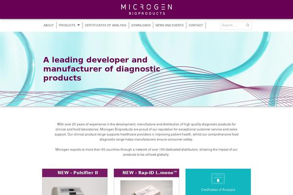 microgenbioproducts.com site used Microgen
