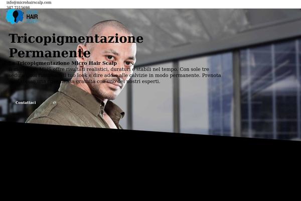 Impreza Child theme site design template sample