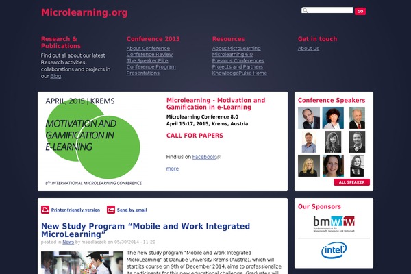 microlearning.org site used Divi-kfox