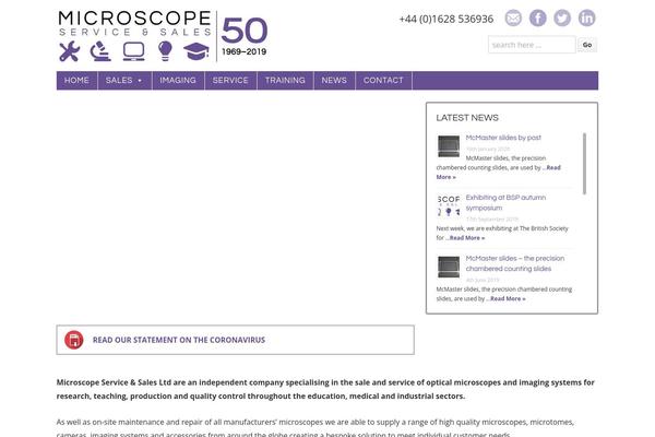 microscopy.uk.com site used Micro