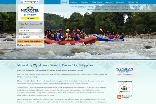 microtel-davao.com site used Wp_one_theme