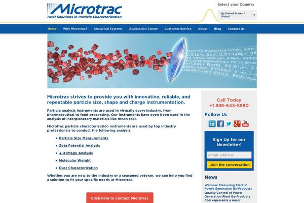 microtrac.com site used Microtrac-2016