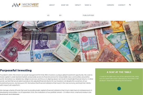 microvestfund.com site used Microvest