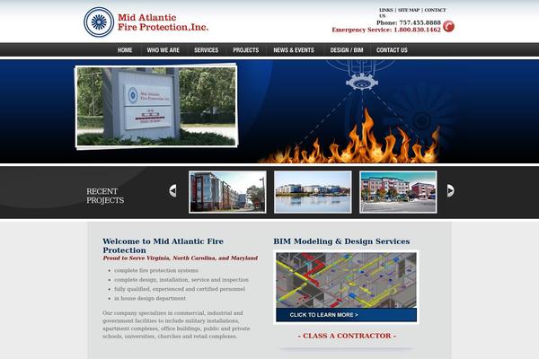 midatlanticfireprotection.com site used Midatlantic