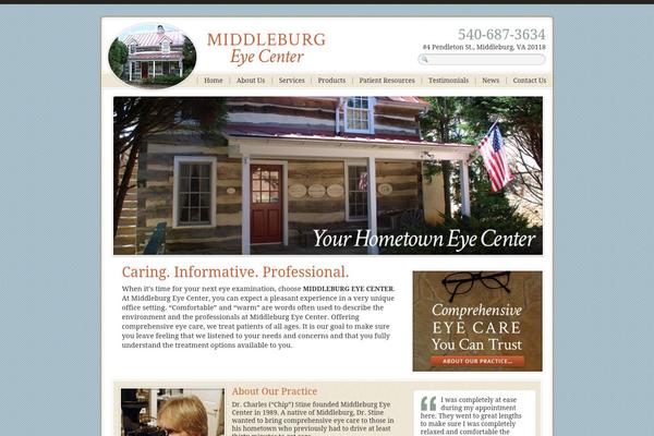 middleburgeyecenter.com site used Middleburg-eye-center