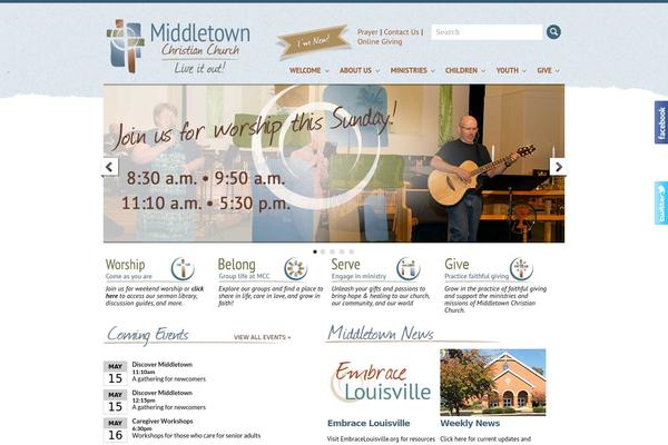 middletownchristian.org site used Clearful-child