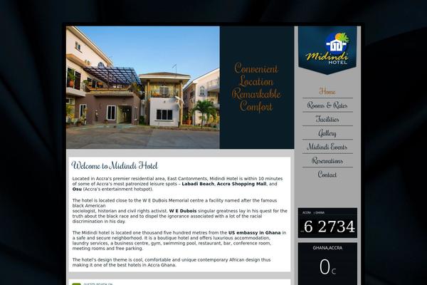 Site using Awesome Weather Widget plugin
