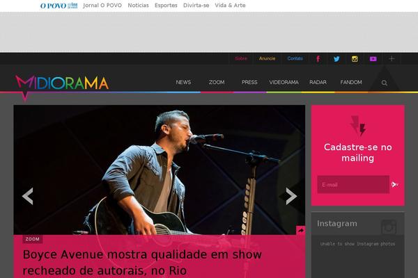 midiorama.com.br site used Midiorama