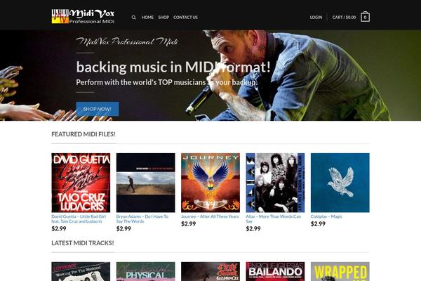 Flatsome theme site design template sample