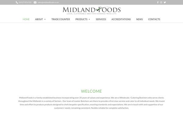 midlandfoods.co.uk site used Midlandfoods