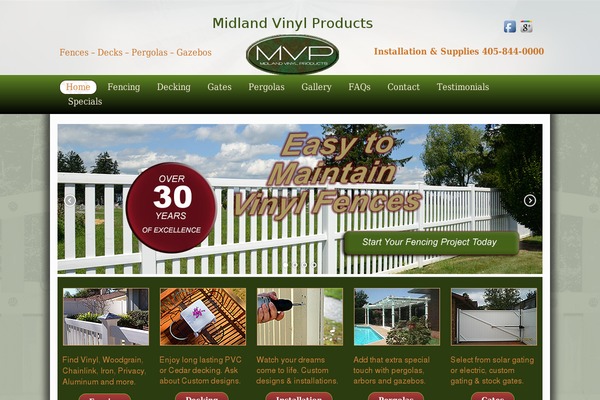 midlandvinylproducts.com site used Midlandvinylv2h