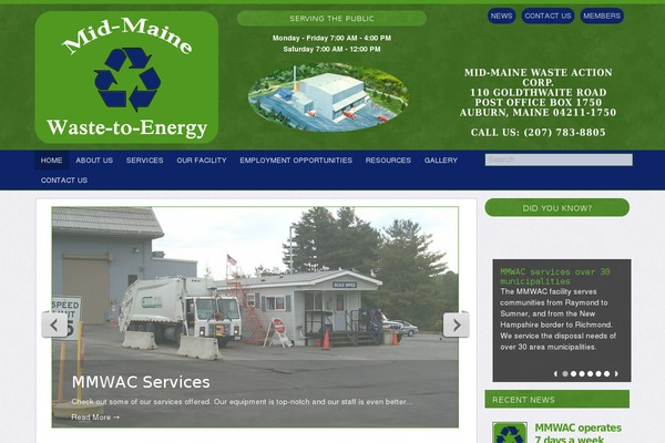midmainewaste.com site used Hieroglyph045