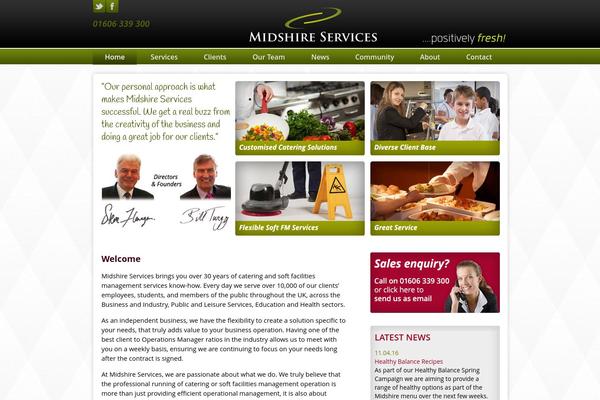 Default theme site design template sample