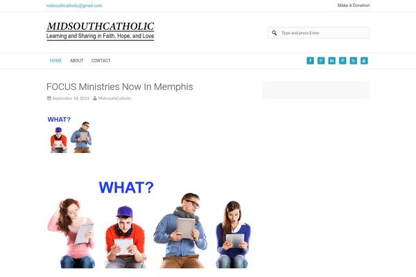 midsouthcatholic.com site used Flex