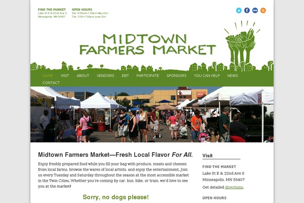 midtownfarmersmarket.org site used Midtown