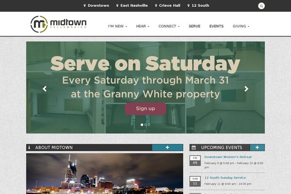 midtownfellowship.org site used Midtownbootstrap