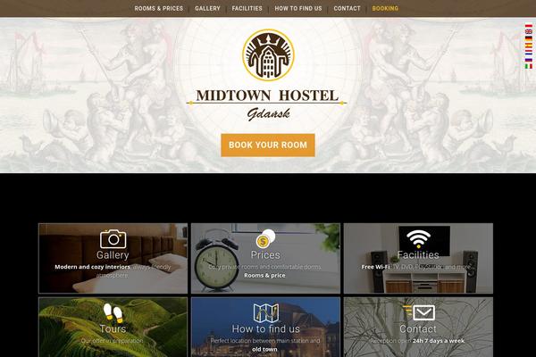 midtownhostel.pl site used Web360template