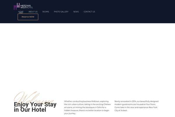 Site using Wp-hotelier plugin
