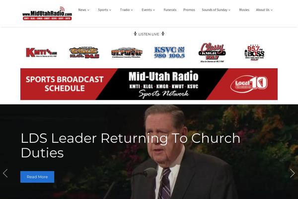 midutahradio.com site used Mid-utah-radio