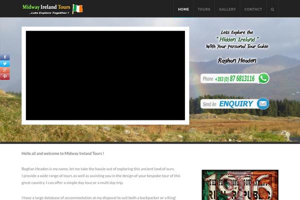 Flare theme site design template sample