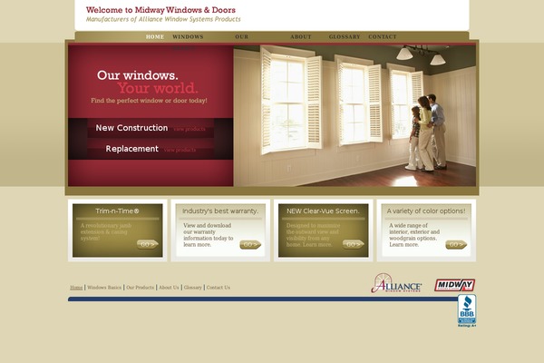 midwaywindows.com site used Midway