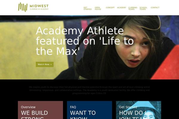 midwestclimbingacademy.com site used Midwest-climbing-academy