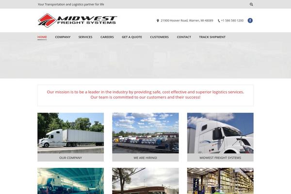 Midwest theme site design template sample