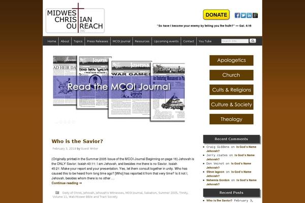 midwestoutreach.org site used Divi-5
