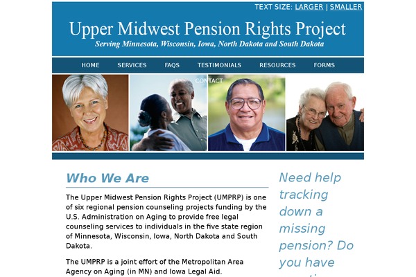 midwestpensions.org site used Mgs