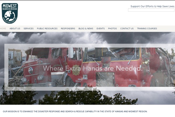 midwestsearchandrescue.org site used Genesis Church
