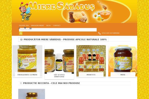 mieresabadus.ro site used Miere-child