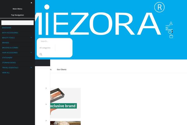 miezora.com site used Miezora