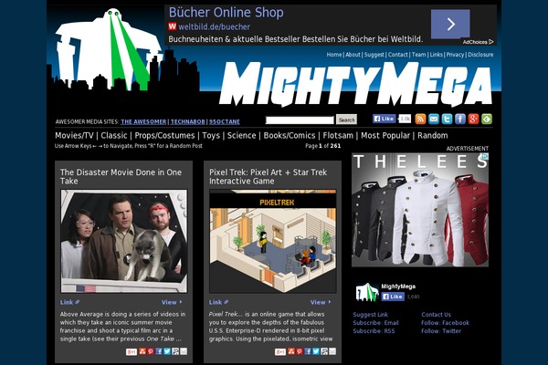 mightymega.com site used Mightymega