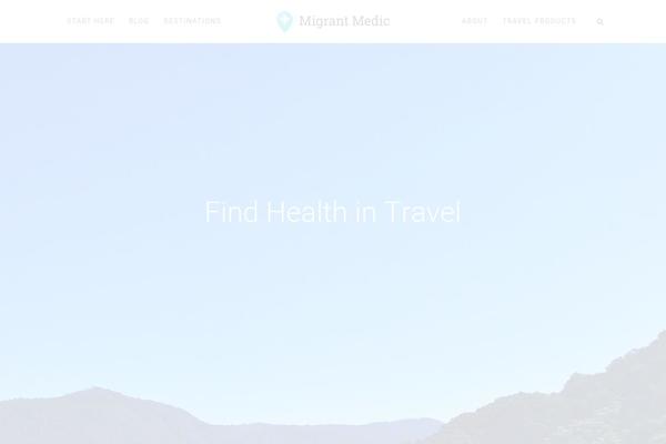 Ark theme site design template sample