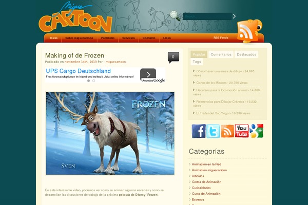 Site using Social Media Widget by Acurax plugin
