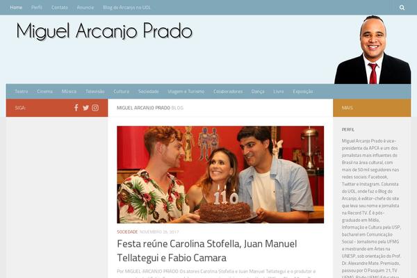 miguelarcanjoprado.com site used Miguel-arcanjo
