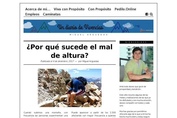 miguelarguedas.com site used Newspress