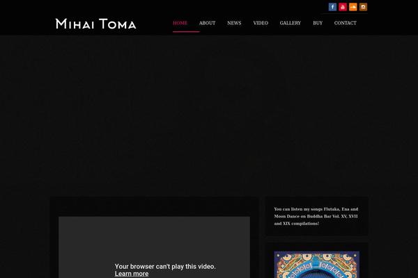 mihai-toma.com site used Remix