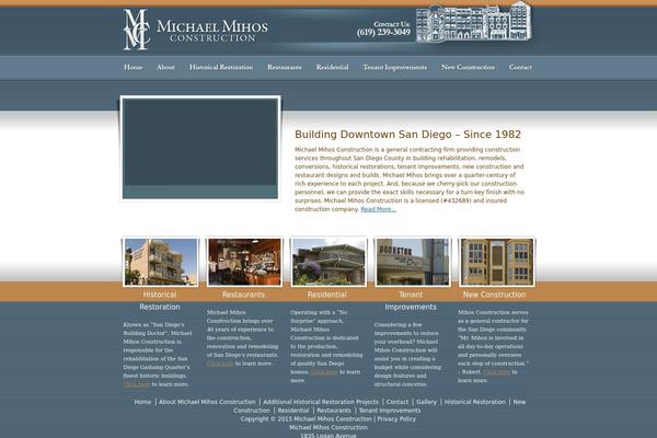 mihosconstruction.com site used Mihosconstruction