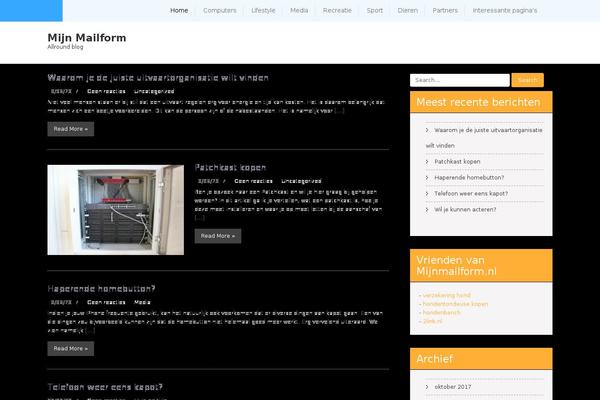 mijnmailform.nl site used Online Coach