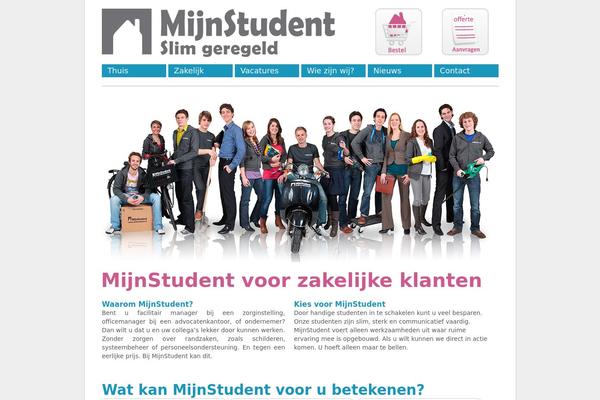 mijnstudent.nl site used Mijnstudent