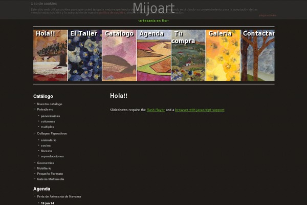 mijoart.com site used Bravada
