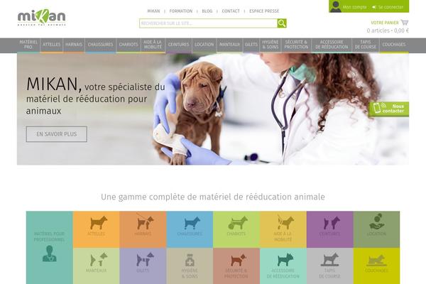 Wootique theme site design template sample
