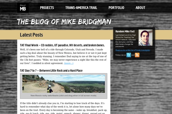 mikebman.com site used Mikebman