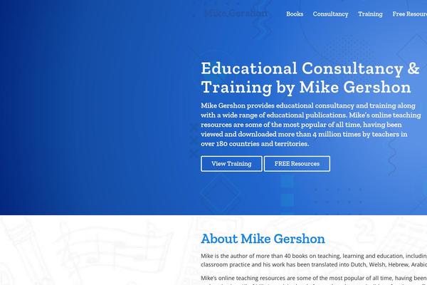 mikegershon.com site used Mikegershon-web