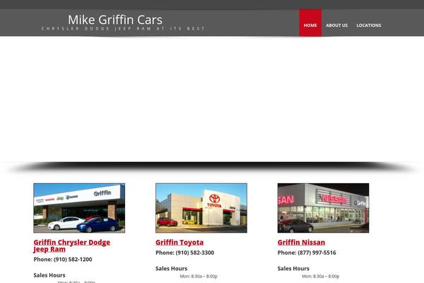 Automotive Child theme site design template sample