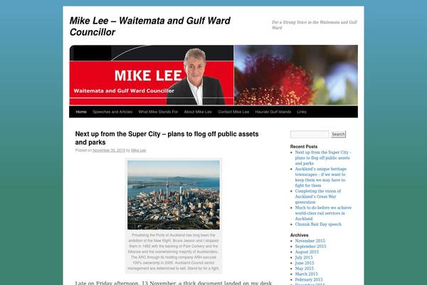 mikelee.co.nz site used Mikelee